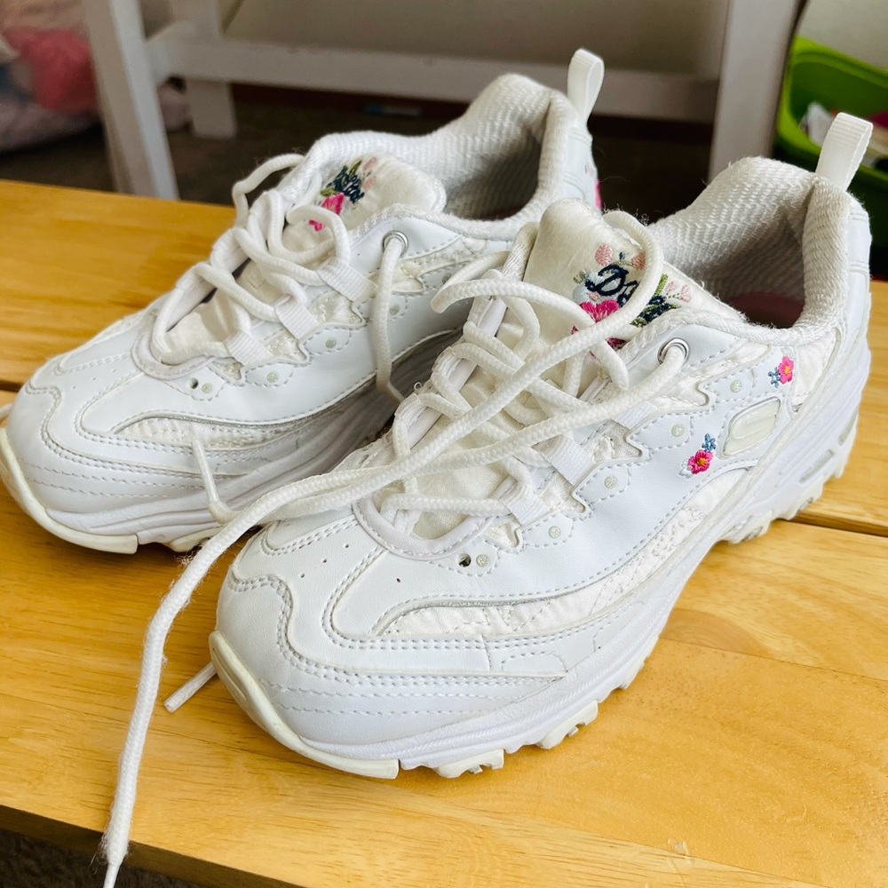 💐Skechers D'lites Bright Blossoms Girls 💐